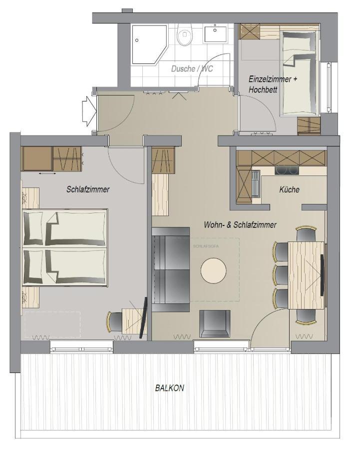 Appartements Zirmhof Vent Exteriér fotografie